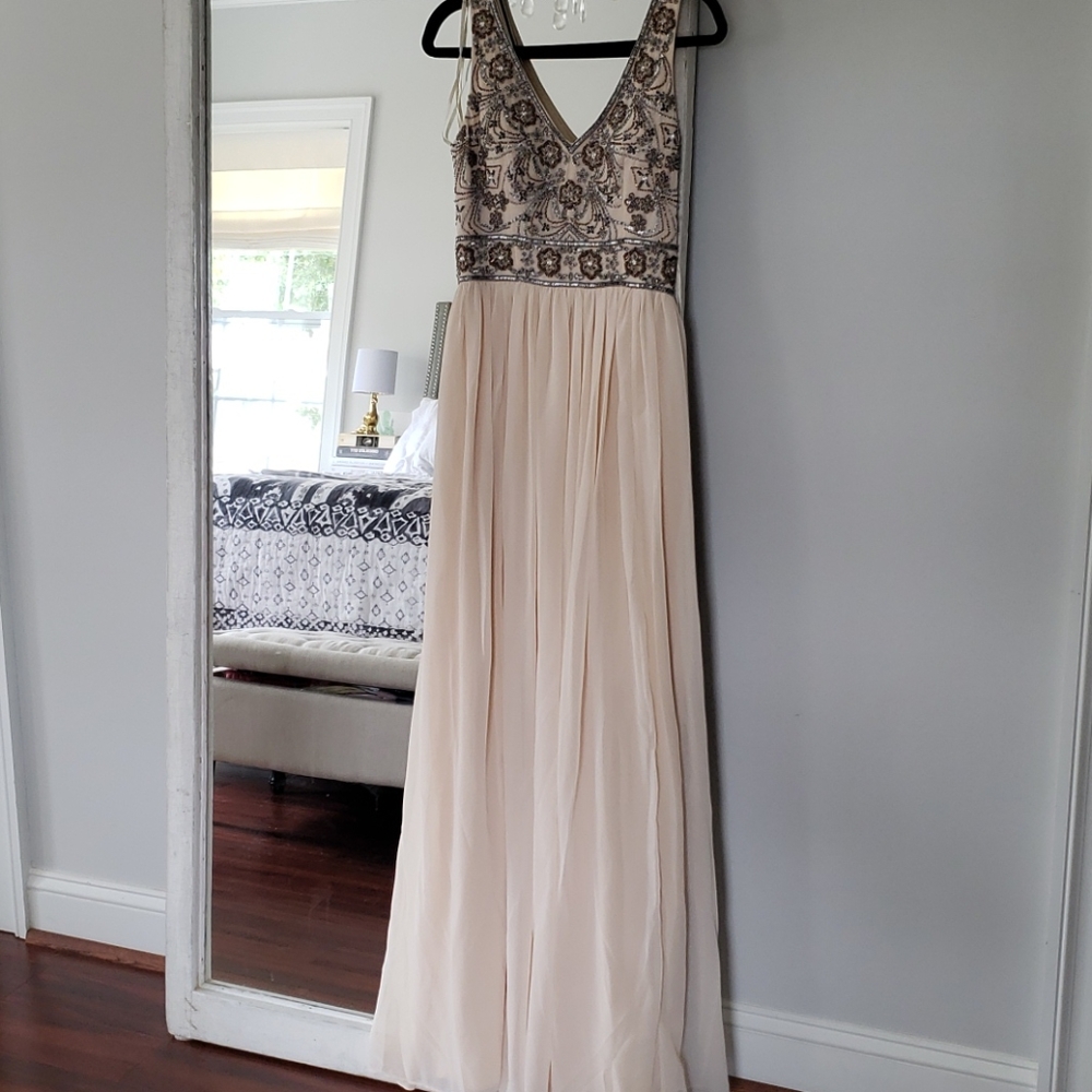 NWT BHLDN Beaded Dress, Size 4
